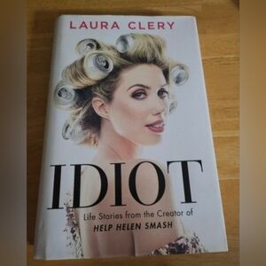 Laura Clery "IDIOT" Hardcover Book